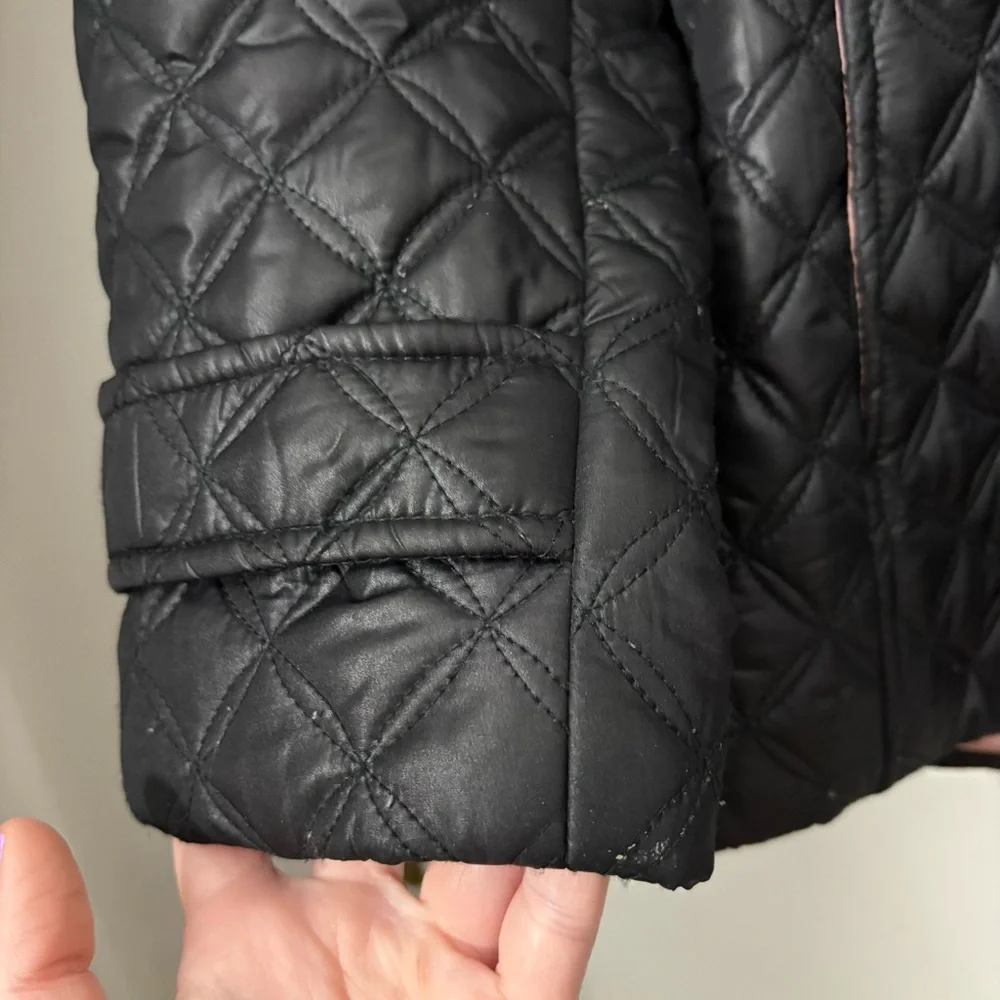 Kate Spade | Quilted Button Front Women's Jacket with hood